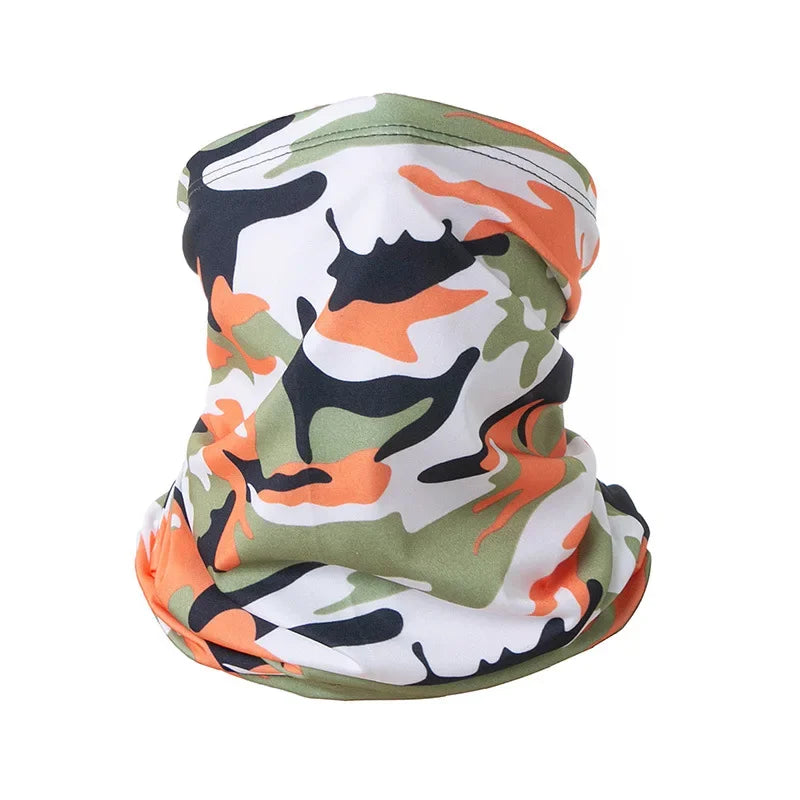 Multi-purpose Turban Riding Scarf Cycling Bandana Men Women Neck Cover Sunscreen Ice Silk Outdoor Fishing Hiking Headwear Mask