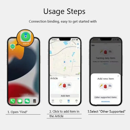 Mini Tracking Device For Apple Find My Key Smart iTag Child Finder Pet Car GPS Lost Tracker Smart Bluetooth Tracker IOS System