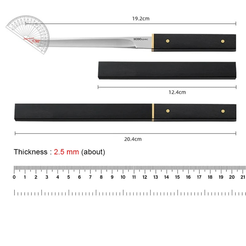 Cuchillo multiusos para cortar carne, frutas, pescado, cuchillo de carnicero, cuchillo de carnicero para cortar carne, verduras, cuchillo de cocina forjado a mano, herramienta para deshuesar