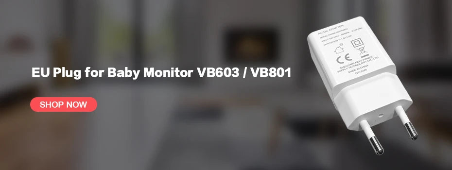 Monitor de bebé con video VB603, inalámbrico de 2,4 G, con pantalla LCD de 3,2 pulgadas, audio bidireccional, visión nocturna, cámara de seguridad para niñera