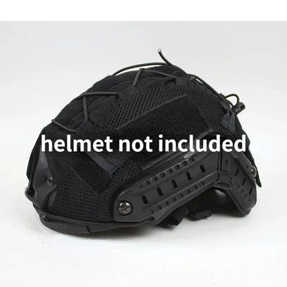 1 funda para casco FAST para casco Fast MH PJ BJ, funda para casco de paintball Airsoft, accesorios, red para ciclismo