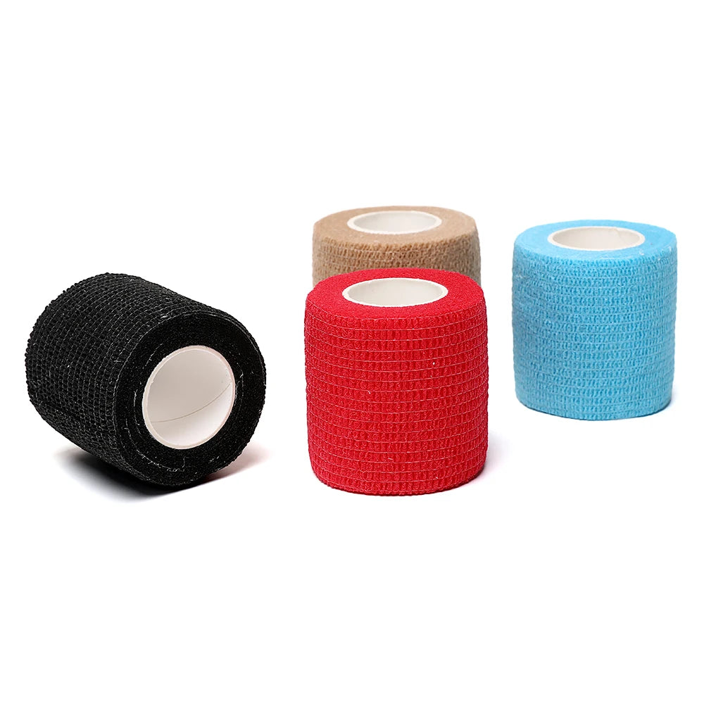 18 Colors Colorful Athletic Wrap Tape Self Adhesive Elastic Bandage Elastoplast Sports Protector Knee Finger Ankle Palm Shoulder