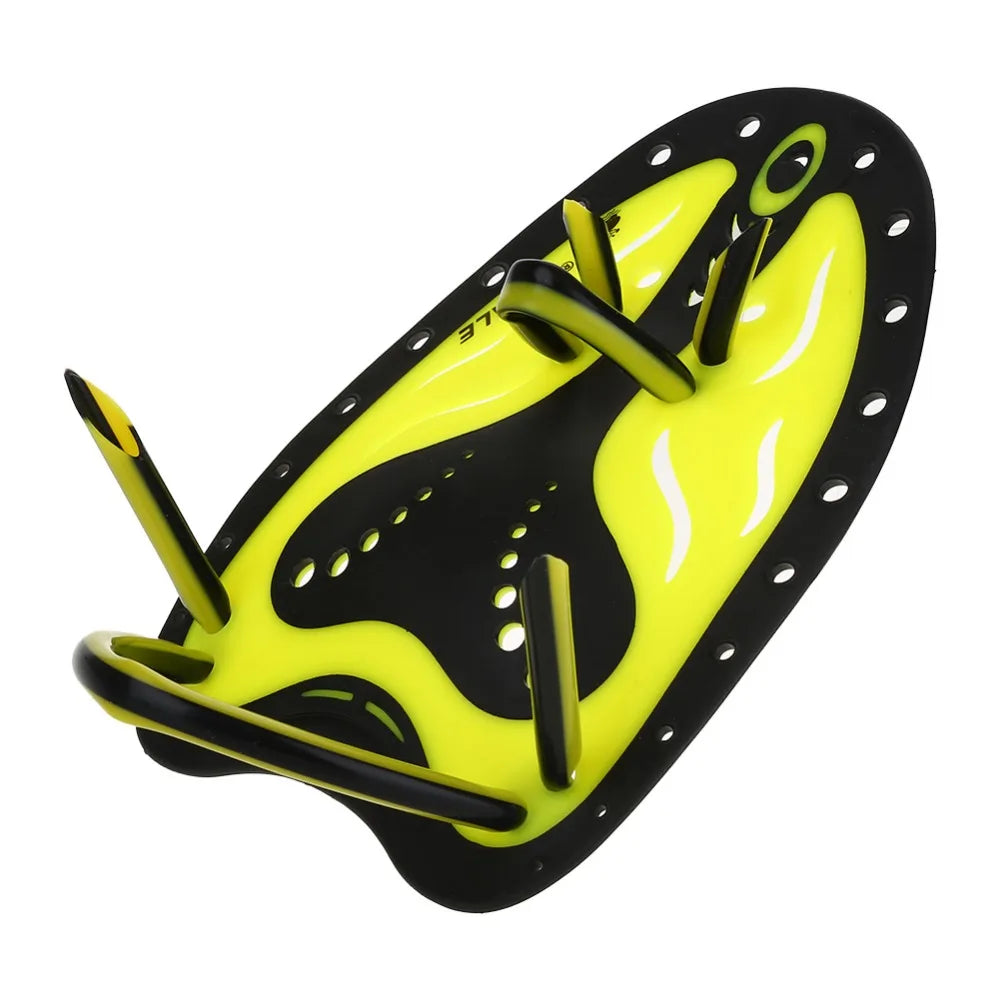 WHALE Swimming Paddle Fin Flipper For Swimming Learn Training Gear Adjustable Silicone Hand Fin Webbed Diving Gloves