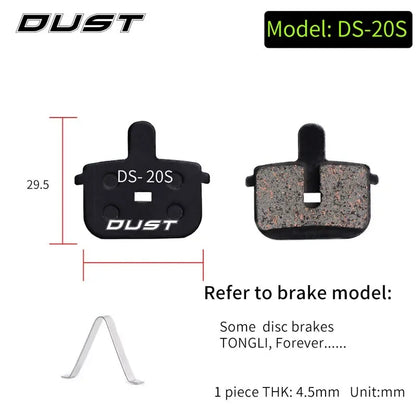 Bicycle Disc Brake Pad Bike Hydraulic Disc Brake Pads Semi-Metallic Cycling Brake Pads for BB5 BB7