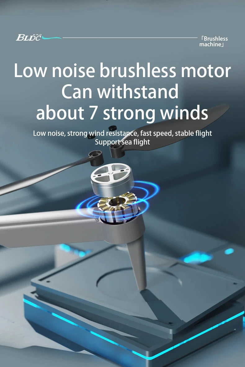 Xiaomi AE7 Drone 8K HD Brushless Profesional Triple Camera Aerial Photography GPS FPV Obstacle Avoidance RC Quadcopter 10000M