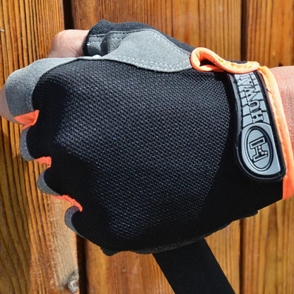 Half Finger Outdoor Cycling Anti Slip Anti Sweat Men Women Half Finger Gloves Breathable Anti Shock Sports Gloves