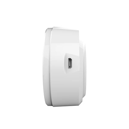 ONENUO Tuya Zigbee Smart Siren Alarm For Home Security with Strobe Alerts Support USB Cable Power and Built-in Battery