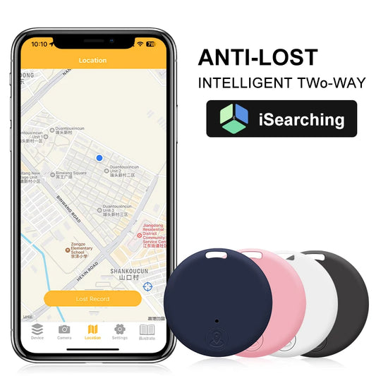 Mini dispositivo rastreador GPS, recordatorio antipérdida para mascotas, niños, bolsos, llaves, billetera, buscador inteligente con conexión Bluetooth, aplicación para iOS/Android