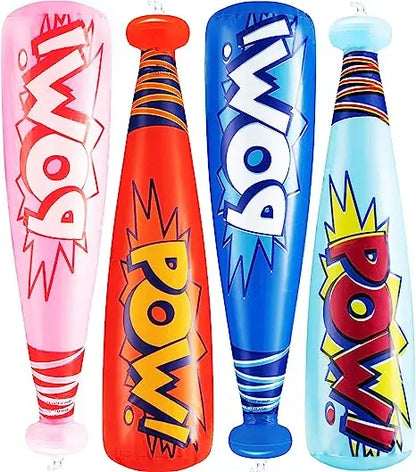 Inflatable Baseball Bats Oversized Inflatable Balloon Toy Bat Carnival Party Supplies Kids Birthday Gifts Pool Water Game Toy