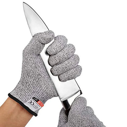 HPPE Level 5 Safety Anti Cut Gloves High-strength Industry Kitchen Gardening Anti-Scratch Anti-cut Glass Cutting Multi-Purpose