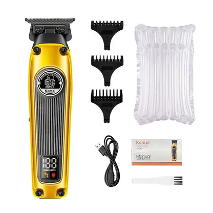 Kemei Hair Clipper or Blade KM-1825 KM-1855 KM-TX3 Professional Cordless Beard Trimmer Men Electric Shaver Hair Trimmer Set