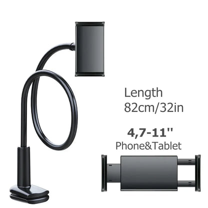 Flexible Long Arm Tablet Stand Holder for Bed Desk 5-11’’ Phone Tablet Support for Xiaomi Huawei Samsung Teclast IPad Tab Stand