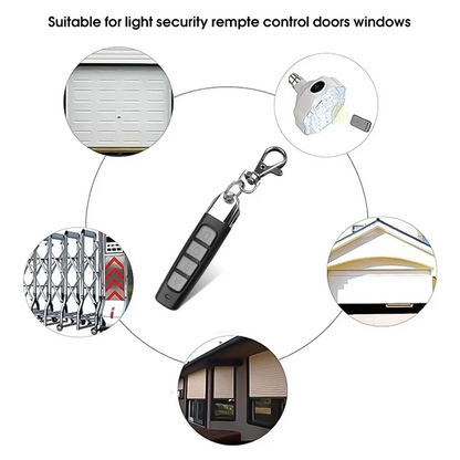 Control remoto de copia de 433 MHZ, código automático de 4 canales, abridor de puerta de garaje, duplicador de control remoto, código de clonación de llave de automóvil