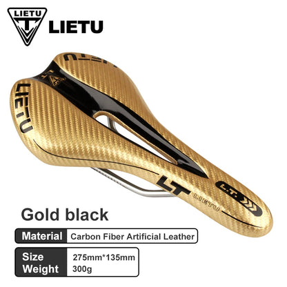 LIETU Bicycle Saddle MTB Road Bike Cycling Silicone Skid-proof Saddle Seat Silica Gel Cushion Seat Leather Front Seat Mat