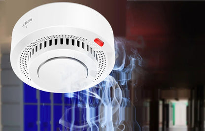 Alarma de humo WiFi Tuya Detector de humo de protección contra incendios Casa de humo Alarma contra incendios combinada Sistema de seguridad para el hogar Bomberos