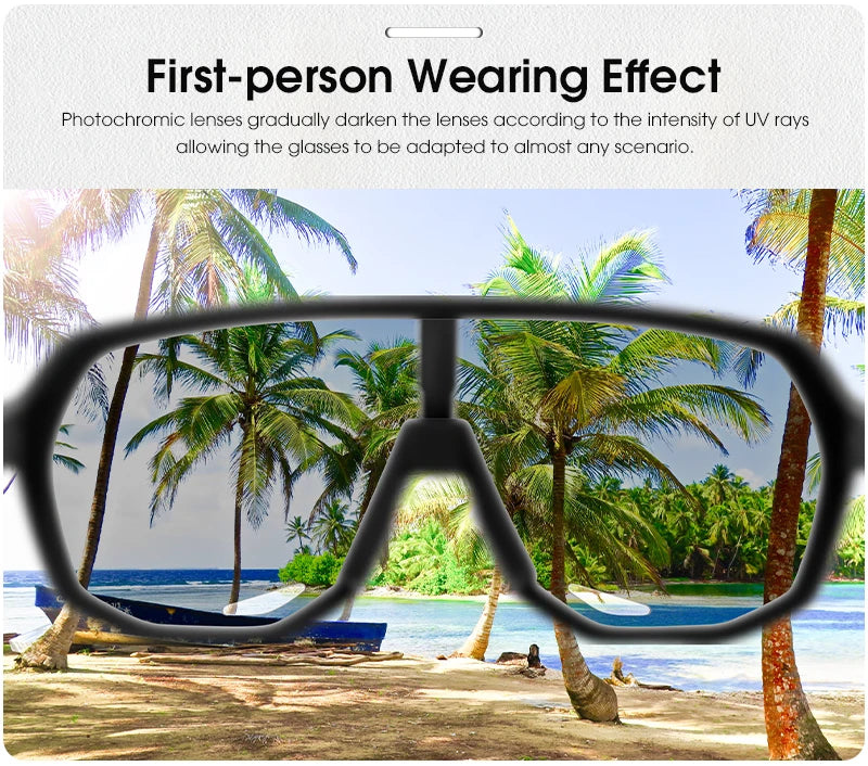 SCVCN Trend color lens sunglasses men's driving bicycle glasses women's leisure sports hiking glasses UV400 protective glasses