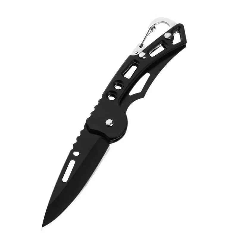 Convenient Stainless Steel Pocket Knife Mini Folding Knife Carry-on Defense Keychain Portable Pocket Knife Pocket Fruit Knife