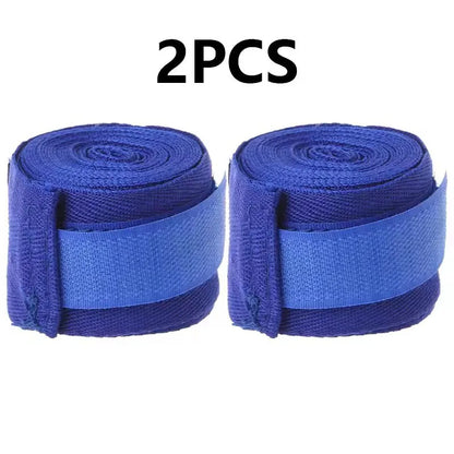 2 Elastic Boxing Bandages 1.5/2/3/5M Cotton Sports Belt Sanda Kickboxing MMA Hand Gloves Boxing Sports Bandages