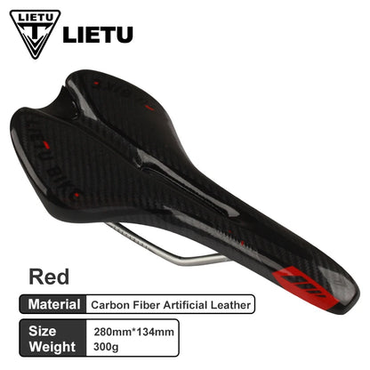 LIETU Bicycle Saddle MTB Road Bike Cycling Silicone Skid-proof Saddle Seat Silica Gel Cushion Seat Leather Front Seat Mat