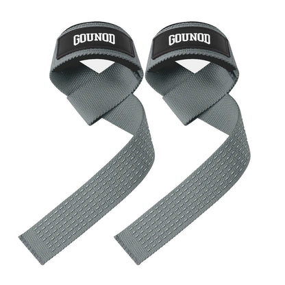 Weightlifting Straps Anti-Slip Silicone Lifting Wrist Straps Strength Training Deadlifts Crossfit Hand Grips Wrist Support