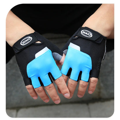 Giyo Breaking Wind Cycling Half Finger Gloves Anti-slip Bicycle Mittens Racing Road Bike Glove MTB Biciclet Guantes Ciclismo