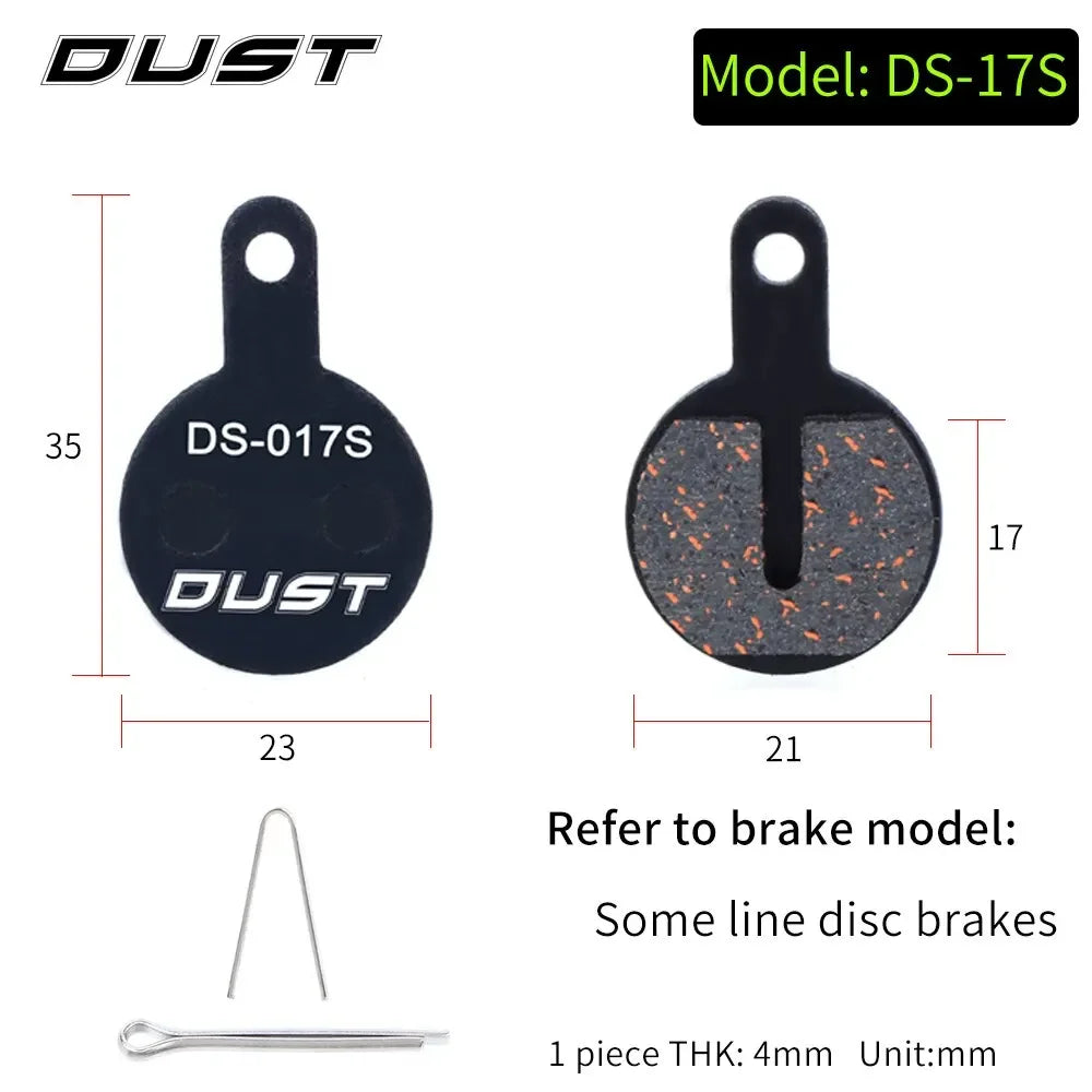 Bicycle Disc Brake Pad Bike Hydraulic Disc Brake Pads Semi-Metallic Cycling Brake Pads for BB5 BB7