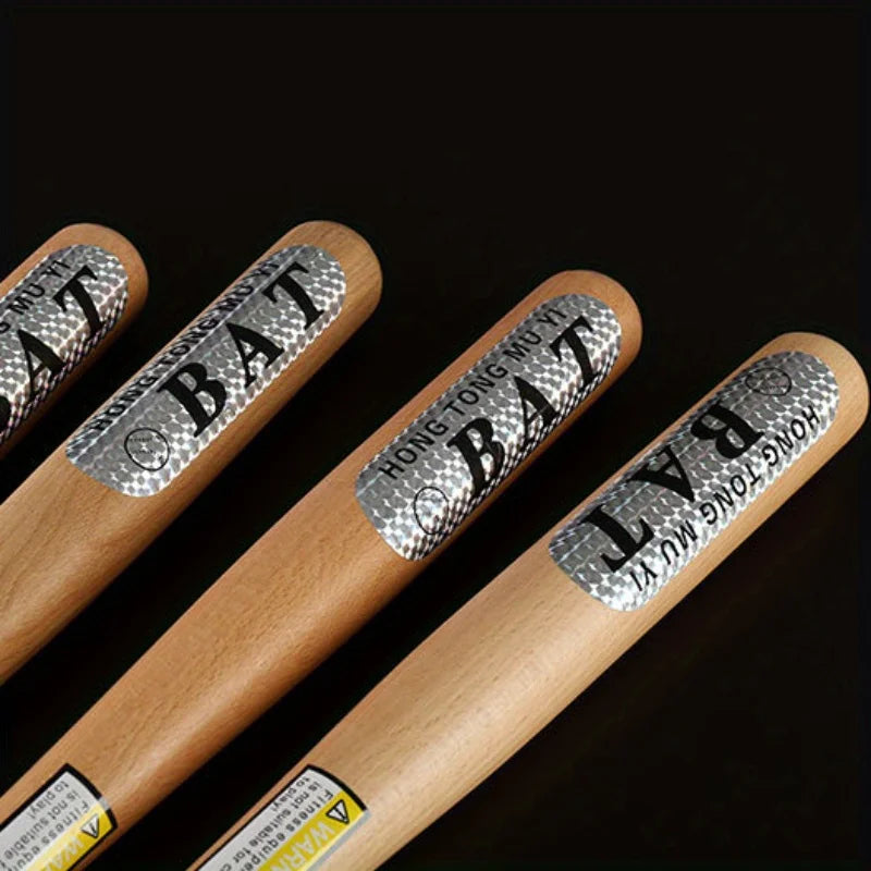 1pc 54/64/74/84cm Solid Ash Wood Locust Wood Baseball Bat Family Defense Hardwood Baseball and Softball Sports Equipment