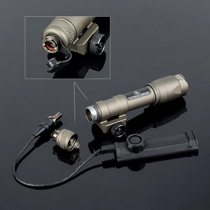 Tactical Surefire M600 M600B M600C Weapon Gun light Lanterna Rifle Flashlight Pistol Scout Light Torch Hunting Pictinny Rail