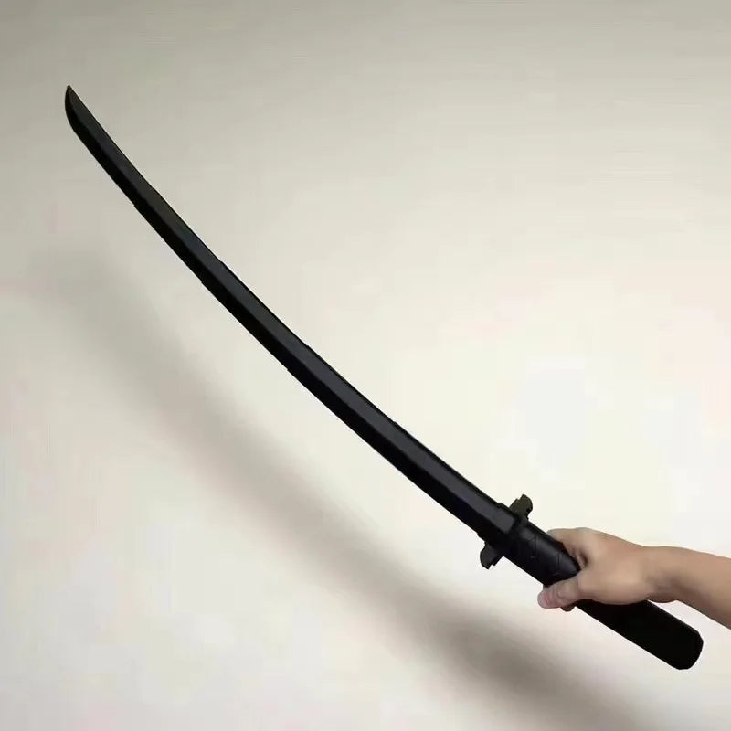 1pc 3d Printing Retractable Plastic Samurai Sword, Cos Samurai Model Toy, Decompress The Gravity Swinging Knife