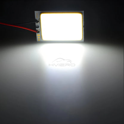 White Red T10 W5w Cob 24SMD 36SMD 48SMD Car Led Clearance License Panel Lamping Auto Interior Reading Bulbs Trunk Festoon Light