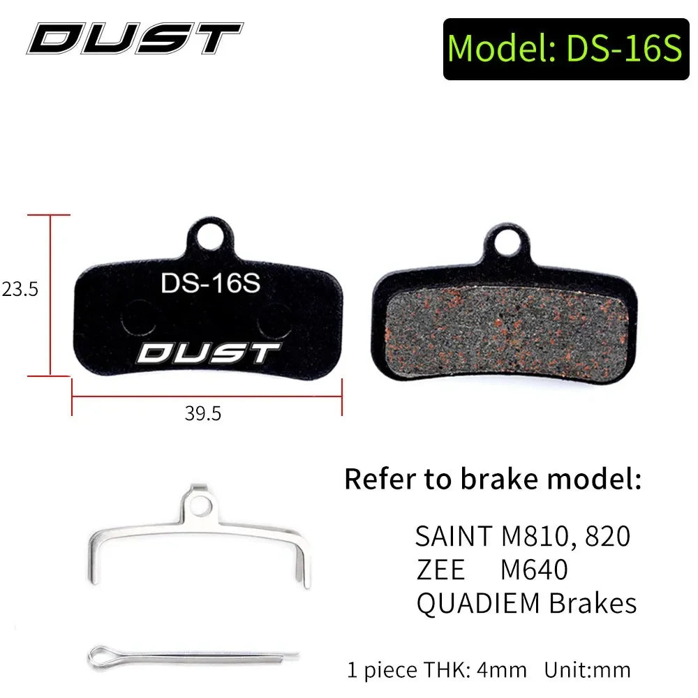 Bicycle Disc Brake Pad Bike Hydraulic Disc Brake Pads Semi-Metallic Cycling Brake Pads for BB5 BB7