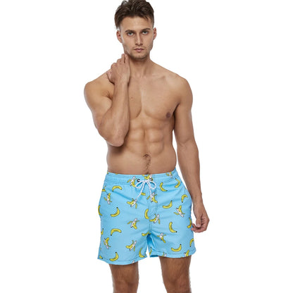 Datifer Brand Beach Shorts Summer Quick Dry Mens Board Swimsuits Man Swim Trunks Surf Swimwear Male Athletic Running Gym Pants