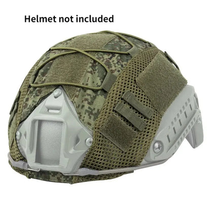 1 funda para casco FAST para casco Fast MH PJ BJ, funda para casco de paintball Airsoft, accesorios, red para ciclismo