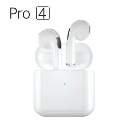 Auriculares inalámbricos Pro 4 TWS con Bluetooth 5.3, auriculares impermeables con micrófono para Xiaomi iPhone Pro4