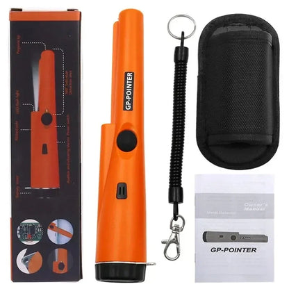 GP-pointer Pinpointing For Treasure Search Waterproof Positioning Rod Detecting With Bracelet LED Lights Handheld Metal Detector