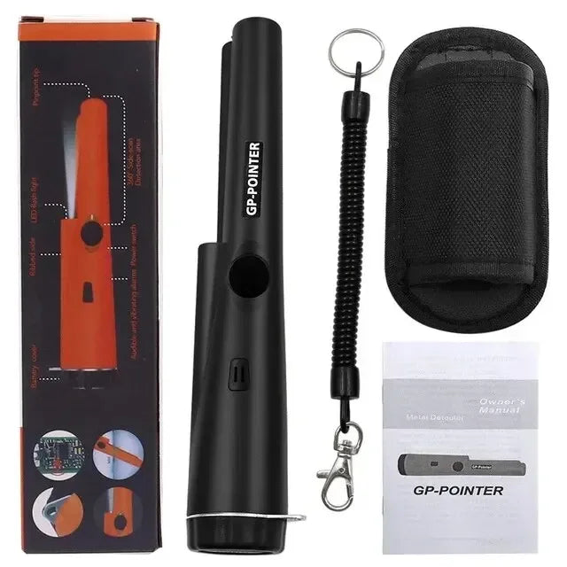 GP-pointer Pinpointing For Treasure Search Waterproof Positioning Rod Detecting With Bracelet LED Lights Handheld Metal Detector