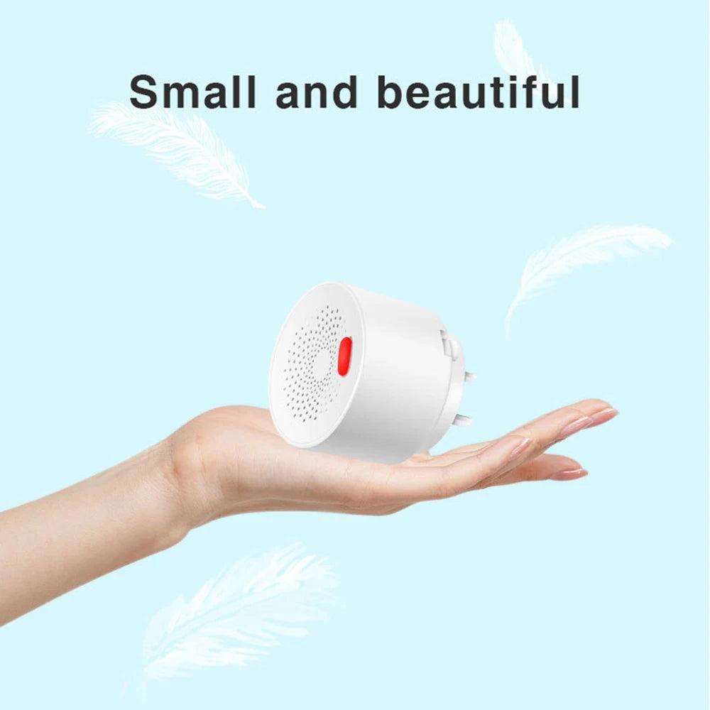 AC110-230V Tuya Wifi Natural Gas Sensor Combustible Household Smart Gas Alarm Detector Leakage Sensor Fire Safety Smart Home