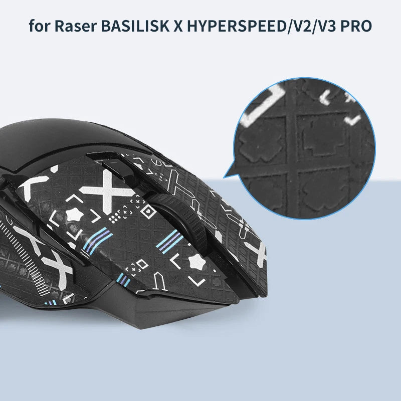 Adhesivo para ratón Razer Basilisk V2/V3 Viper Ultimate Viper Mini DeathAdder V2 Adhesivo antideslizante para ratón Viper