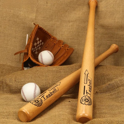 Bate de béisbol de madera maciza de 21 a 29 pulgadas, bate de béisbol profesional de madera dura para entrenamiento deportivo, defensa personal, defensa personal y del automóvil