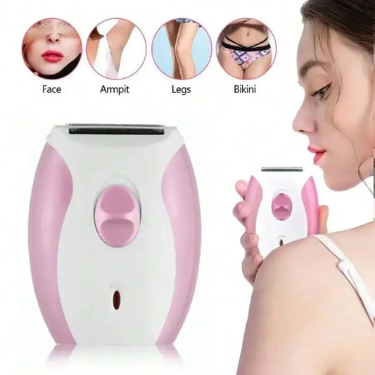 Afeitadora recargable para mujer, depiladora para mujer, afeitadora inalámbrica, máquina depiladora facial, recortadora de bikini, afeitadora eléctrica para piernas