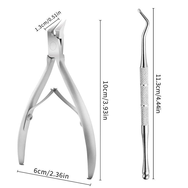 Toe Nail Clipper For Ingrown Or Thick Toenails Toenails Trimmer Professional Podiatrist Toenail Nipper With Stainless Steel Supe