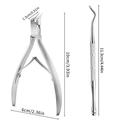 Toe Nail Clipper For Ingrown Or Thick Toenails Toenails Trimmer Professional Podiatrist Toenail Nipper With Stainless Steel Supe