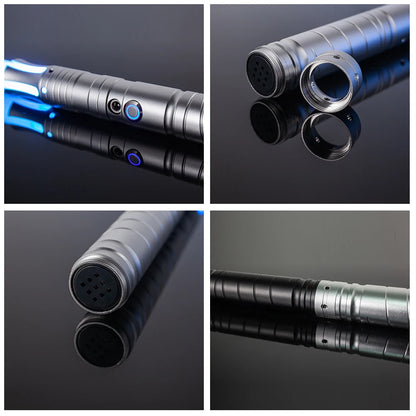 RGB Metal Lightsaber Laser Sword Toys Light Saber Espada Brinquedos Sabre De Luz Juguetes Kpop Lightstick Zabawki Oyuncak