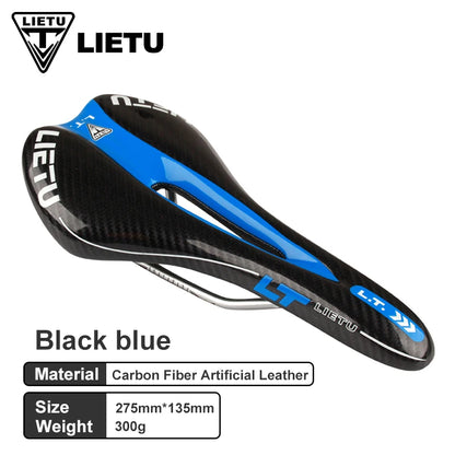 LIETU Bicycle Saddle MTB Road Bike Cycling Silicone Skid-proof Saddle Seat Silica Gel Cushion Seat Leather Front Seat Mat