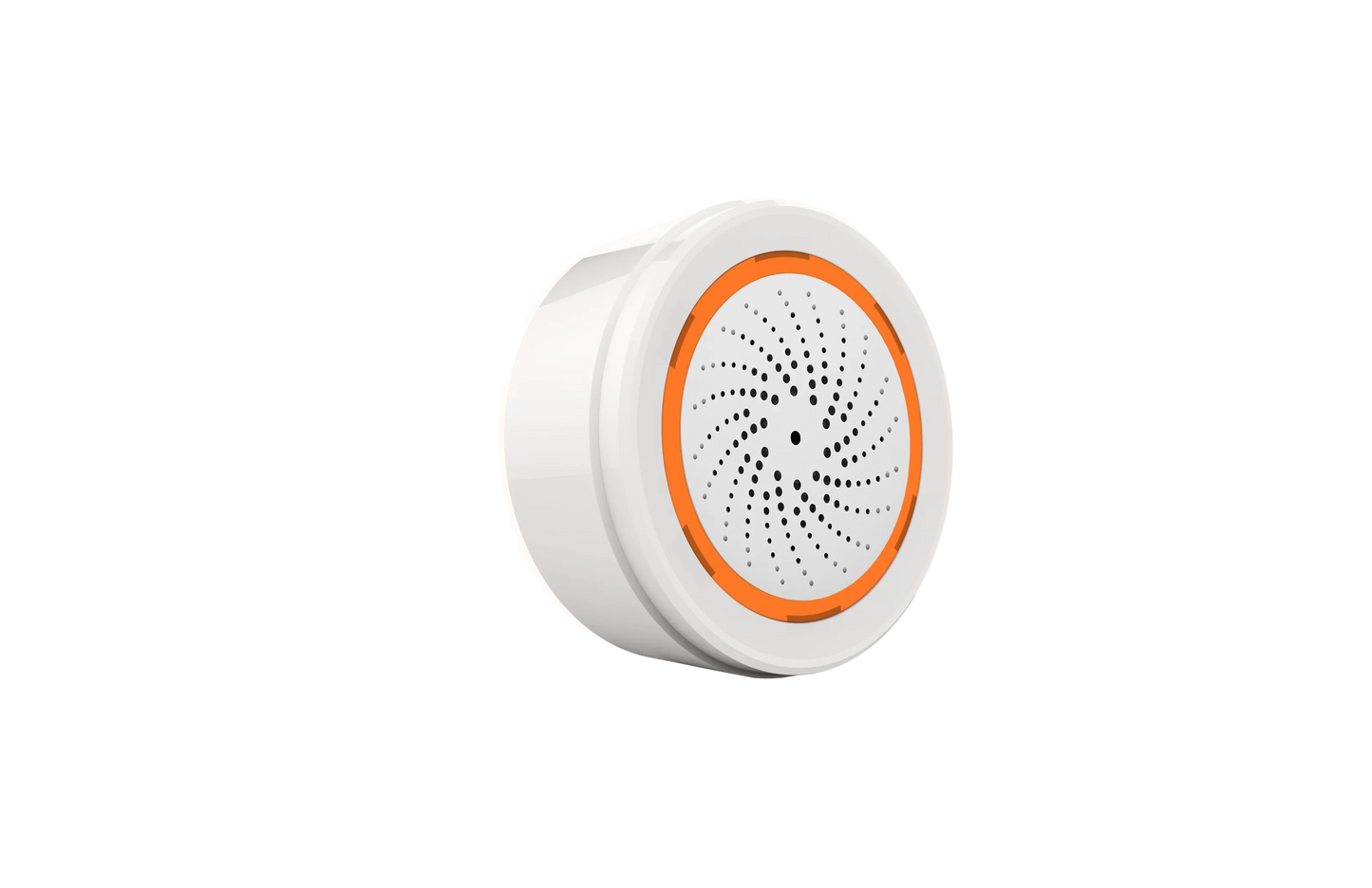 ONENUO Tuya Zigbee Smart Siren Alarm For Home Security with Strobe Alerts Support USB Cable Power and Built-in Battery