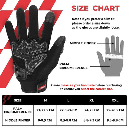 CE Motorcycle Gloves Summer Riding Gloves Hard Knuckle Touchscreen Motorbike Tactical Gloves For Dirt Bike Motocross ATV UTV