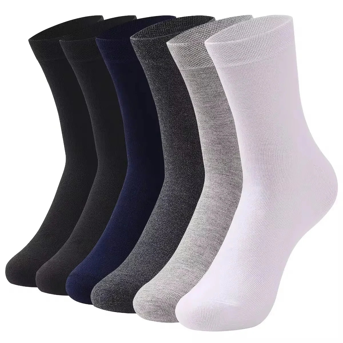 5 Pairs Of Men's Socks, Autumn And Winter Vintage Fun Fashion Athletic Socks, Sports Trend Socks