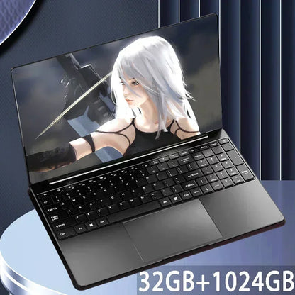 15.6"Laptop Intel Celeron N5095 notebook gamer 32GB RAM 2TB SSD Office Study PC Computer Windows 11 1920*1080 Resolution laptop