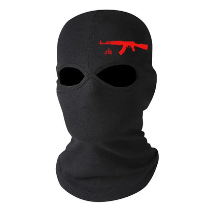 Full Face Balaclava Mask Tactical CS Winter Ski Cycling Hat Sun Protection Scarf Outdoor Sports Private Custom DIY Beanie 2022