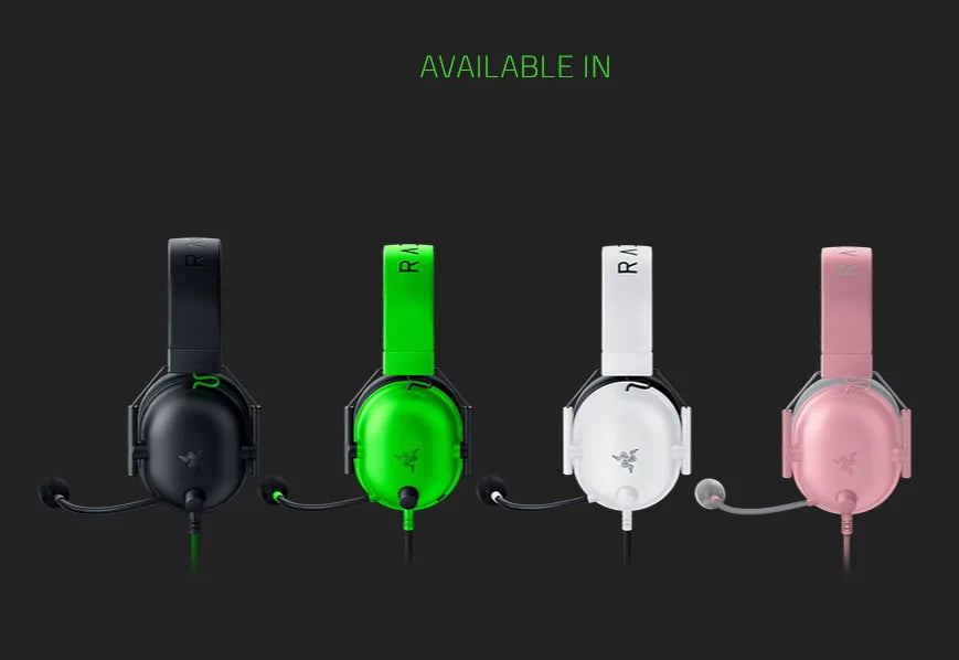 Auriculares con cable para juegos Razer BlackShark V2 X 2023: sonido envolvente 7.1, juegos para PS4, PS5, Nintendo Switch, Xbox